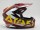 Шлем кроссовый Ataki JK801 Rampage коричневый/желтый глянцевый (16081108393139)