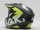 Шлем кроссовый Ataki JK801 Rampage серый/желтый матовый (16081321624347)