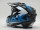 Шлем кроссовый Ataki JK801 Rampage серый/синий глянцевый (16081322654162)