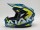 Шлем кроссовый Ataki JK801 Rampage синий/желтый глянцевый (16081323361419)