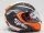 Шлем интеграл SHIRO SH-881 MOTEGI черный/оранжевый (16088313569272)