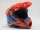 Шлем KIOSHI Holeshot 801 Оранжевый/синий (16122624674949)