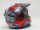 Шлем KIOSHI Holeshot 801 Серый/ красный (1612262635988)