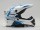 Детский кроссовый шлем ATAKI SC-15 Rift White Gloss/Blue (16221250352696)