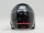 Шлем открытый со стеклом Ataki JK526 Carbon глянцевый черный/серый (16221263725024)