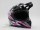 Шлем кроссовый YM-211 "YAMAPA" Black Pink (16249627398879)