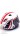 Шлем Airoh Valor Touchdown белый, черный, красный (16297906651198)
