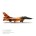 Модель самолёта Herpa Royal Netherlands Air Force F-16 Demoteam (16397341868513)