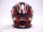 Шлем HIZER B6197 #3 black/red/white (16360985627676)