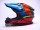 Шлем HIZER J6803 #3 Black/Blue/Orange (16361039821489)
