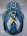 Шлем мотард ATAKI JK802 Rampage синий/Hi-Vis желтый глянцевый (16445863088896)