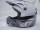 Шлем кроссовый FLY RACING KINETIC Straight Edge черный/белый (16445742009336)