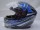 Шлем интеграл COBRA JK313, Black-Blue (16448341164432)