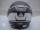 Шлем открытый со стеклом ATAKI JK526 Stripe чёрный/белый матовый (1645699104069)