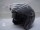 Шлем открытый со стеклом ATAKI JK526 Stripe чёрный/белый матовый (16456991048161)