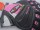 Перчатки мото HIZER CE-4383 (кожа/текстиль) детские Black/Pink (16515885864563)
