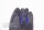 Перчатки MOTEQ Stinger, 4 клапана вентиляции, мужские, чёрные/синие (16585046289895)