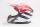 Шлем кроссовый HIZER 915 #9 White/Red/Black (16595211574155)