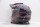 Шлем мотард HIZER B6197-1 #5 Black/Red (16595202580216)