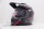 Шлем мотард HIZER B6197-1 #5 Black/Red (16595202583086)