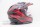 Шлем мотард HIZER B6196-1 #4 Black/Red (1659520412629)