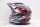 Шлем мотард HIZER B6197-1 #2 Black/Red/White (16595209827438)