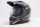 Шлем мотард HIZER B6197-1 #4 Black/Yellow (16595213711302)