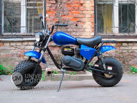 Мотоцикл UM 200, мотоцикл (Куница) (14109502678575)