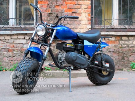 Мотоцикл UM 200, мотоцикл (Куница) (14109502688368)