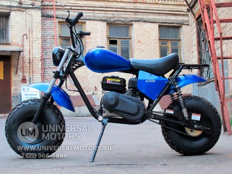 Мотоцикл UM 200, мотоцикл (Куница) (14109502701619)