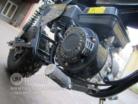 Мотоцикл UM 200, мотоцикл (Куница) (14109502754252)
