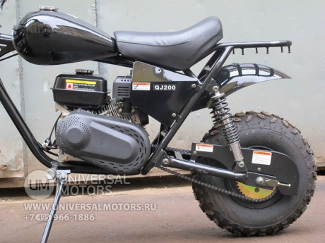 Мотоцикл UM 200, мотоцикл (Куница) (14109502755467)