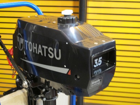 Двухтактный подвесной лодочный мотор Tohatsu M3.5B2 S (16039033025697)