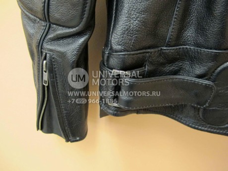 Куртка байкера HARLEY, натуральная кожа, бок утяжки Спорт ворот. (14180263731815)