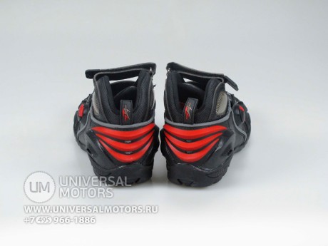 Ботинки мото облегченные, не высокие, черные, р-р 42-45 (A09002) (14115618809887)
