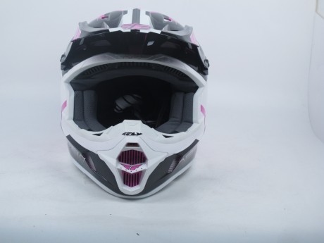 Шлем (кроссовый) Fly Racing KINETIC IMPULSE розовый/черный/белый глянцевый (15071311379027)