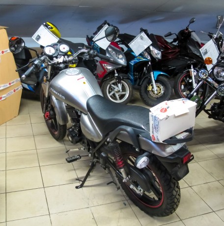 Мотоцикл Zontes Tiger ZT125-3A серый (14976202676825)