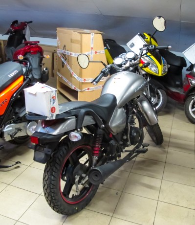 Мотоцикл Zontes Tiger ZT125-3A серый (14976202694424)