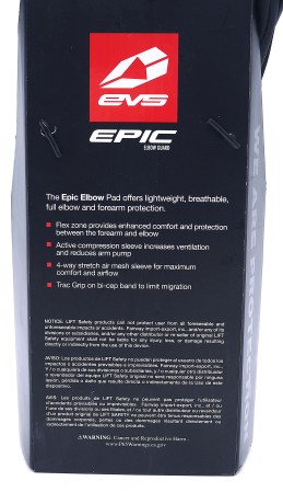 Защита локтя EVS EPIC Black (16286829781961)