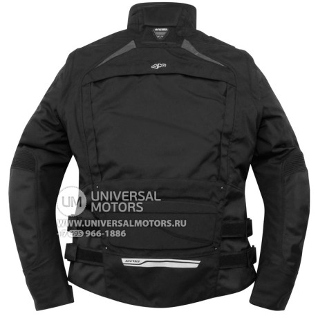 Куртка Acerbis Peel Waterproof Textile Jacket Black (14322167617306)