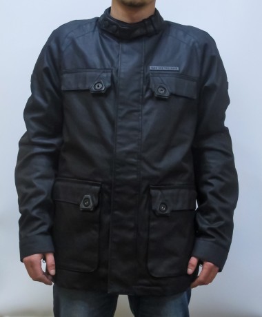 Куртка ICON 1000 AKORP JACKET RESIN BLACK (14933059116908)