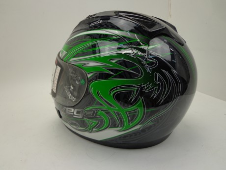 Шлем VEGA Altura Slayer зеленый/черн. Глянцевый (15511917298754)