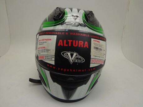 Шлем VEGA Altura Slayer зеленый/черн. Глянцевый (15511917311679)