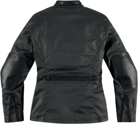 Куртка ICON 1000 AKORP JACKET RESIN BLACK WOMENS (14374845142526)