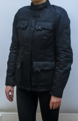 Куртка ICON 1000 AKORP JACKET RESIN BLACK WOMENS (14933056934724)