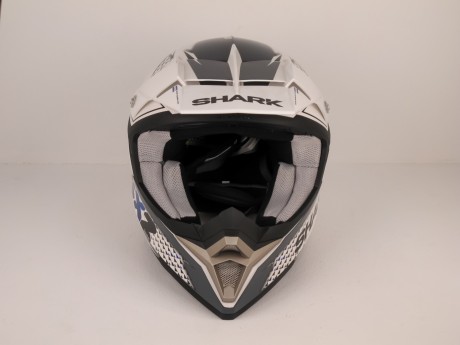SHARK шлем SX2 Kamaboko Белый/Синий (14645096254573)