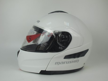 Шлем Marushin M 409 MODULAR WHITE (14870603825997)