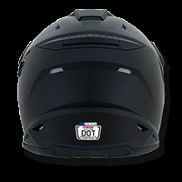Шлем AFX FX-41 DS Solid FLAT BLACK (14423215971321)