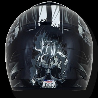 Шлем AFX FX-17 Inferno GLOSS BLACK MULTI (1442400521214)