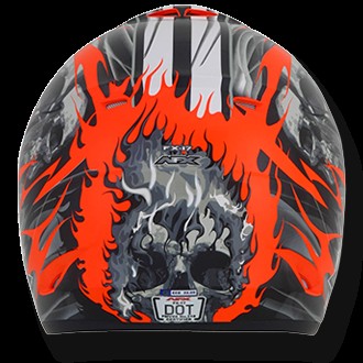 Шлем AFX FX-17 Inferno ORANGE MULTI (1442401230694)